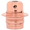 vidaXL držiaky lámp 2 ks Rose Gold E27