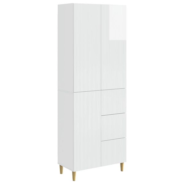 vidaXL Sada skríň 2 pcs 66 x 34,5 x 90 cm Kompozitné drevo