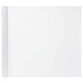 vidaXL Statická fólia na okná Frosted biela 90 x 2000 cm PVC