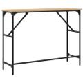 vidaXL Konzolový stolík dub sonoma 100x32x75 cm kompozitné drevo