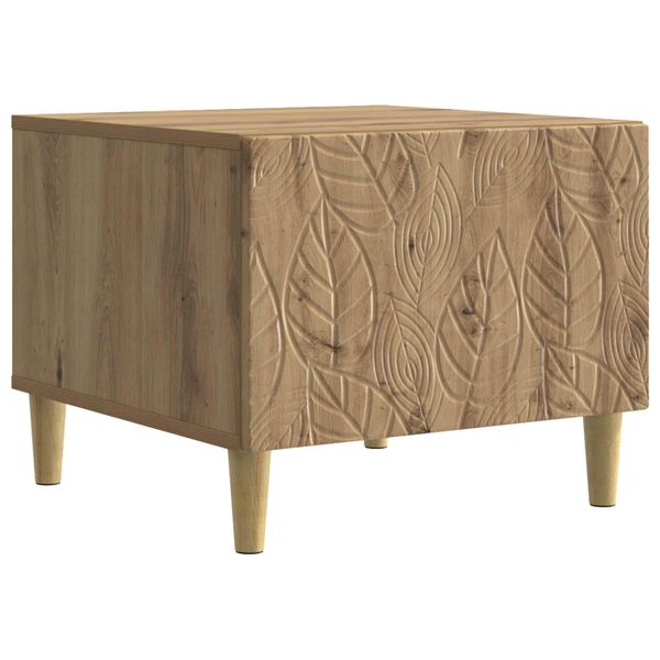 vidaXL Konferenčný stolík Dub artisan 50 x 49 x 40 cm Kompozitné drevo