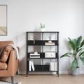 vidaXL Regál na knihy 6 úrovní 82 x 32 x 112 cm Kompozitné drevo