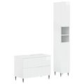 vidaXL Súprava kúpeľňových skríň v 2 kusoch ZWOLLE Kompozitné drevo