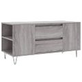 vidaXL Konferenčný stolík sivý sonoma 102x44,5x50 kompozitné drevo