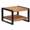 vidaXL Konferenčný stolík z akáciového dreva 60x60x40 cm
