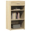 vidaXL Komoda dub sonoma 50x42,5x93 cm spracované drevo