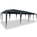 vidaXL Párty stan Zelená 800 x 400 x 266 cm Polyetylén a oceľ