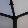 vidaXL Altánok, biely 3x4 m
