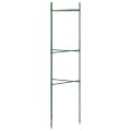 vidaXL Mriežky na paradajky 6 ks 116 cm oceľ a PP