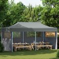 vidaXL Párty stan 291 x 580 x 315 cm Antracitová Oxfordská látka