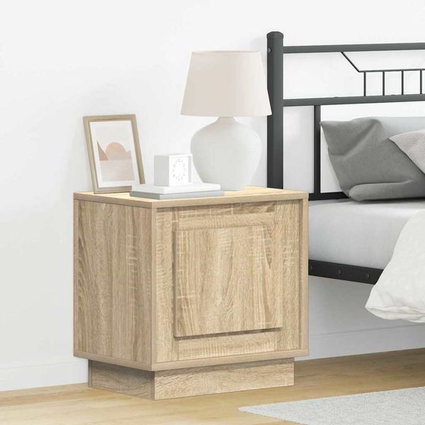vidaXL Nočný stolík 2 pcs Sonoma dub 44 x 34,5 x 45 cm