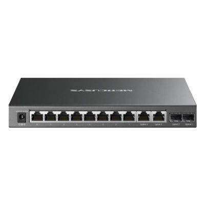 MERCUSYS MS112GMP, 12-Port 100Mbps DeskSwitch PoE+