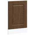 vidaXL Panel umývačky riadu Kalmar hnedý dub 45x1,5x57 cm kompozitné drevo
