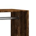 vidaXL Šatník dymový dub 77x48x102 cm kompozitné drevo