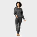Dámske Tričko Batwing Top Black Marl - SQUATWOLF