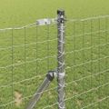 vidaXL Euro plotový základ 10 x 1 m Pozinkovaná oceľ Strieborná
