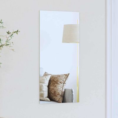 vidaXL Nástenné zrkadlo Obdĺžnikový 30 x 60 cm tvrdené sklo