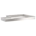 vidaXL Slimákové zábrany 16 ks 100 x 3,5 x 25 cm Nerezová oceľ