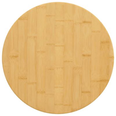 vidaXL Stolová doska Ø50x1,5 cm bambus