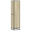 vidaXL skrinka na knihy dub sonoma 40x35x170,5 cm umele drevo