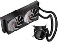 Krux vodní chladič CPU HydroGlance 240 ARGB LCD / 2x120mm ARGB / PWM / display / AMD i Intel AiO vodní chlazení, LCD displej 240 mm, 2× 120 mm PWM ARGB ventilátor, Intel LGA1851/1700/1200, AMD AM5/AM4, cerná