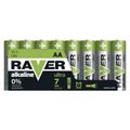 Alkalická batéria RAVER LR6 (AA), 8 ks