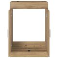 vidaXL Skriňa pod umývadlo do kúpeľne Dub artisan 78,5 x 37,5 x 81 cm