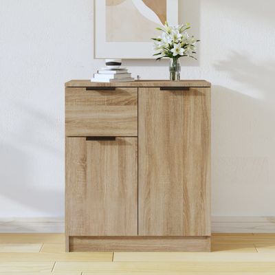 vidaXL Komoda dub sonoma 60x30x70 cm spracované drevo