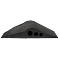 vidaXL Podlahová tesniaca hmota pre garáž 74 x 20 mm 1 m EPDM guma