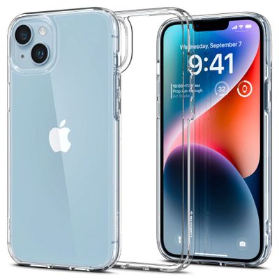 Puzdro Spigen Ultra Hybrid pre iPhone 14 6,1" priehľadné