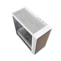 Počítačová skriňa Darkflash DS900WD ATX (biela) + 4 ventilátory