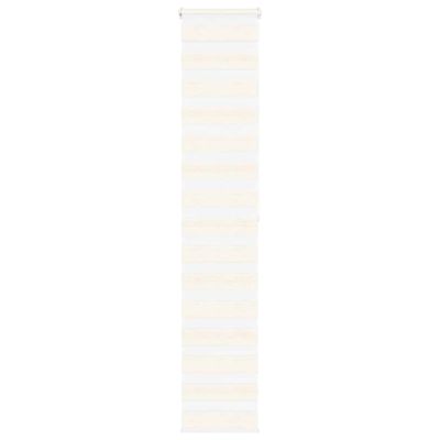 vidaXL Zebra roleta mramorová béžová 50x200 cm šírka látky 45,9 cm polyester