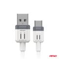 Kábel USB na USB-C 3A 100cm FullLINK AMIO-03905