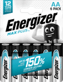 Energizer Max Plus AA alkalické batérie 6ks E303322500