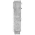 vidaXL Skriňa na topánky EDE 78 x 24 x 103 cm Kompozitné drevo