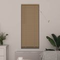 vidaXL Žalúzia Svetlohnedá s Vzorom 150 x 40 cm 25 mm PVC