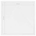 vidaXL 3D fotorámiky 5 ks biele 23x23 cm na 13x13 cm obrázok
