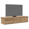 vidaXL nástenná skriňa Artisian Dub 88x26x18,5 cm Konštrukčné drevo
