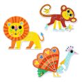 Puzzle Duo Pohyblivé zvieratká