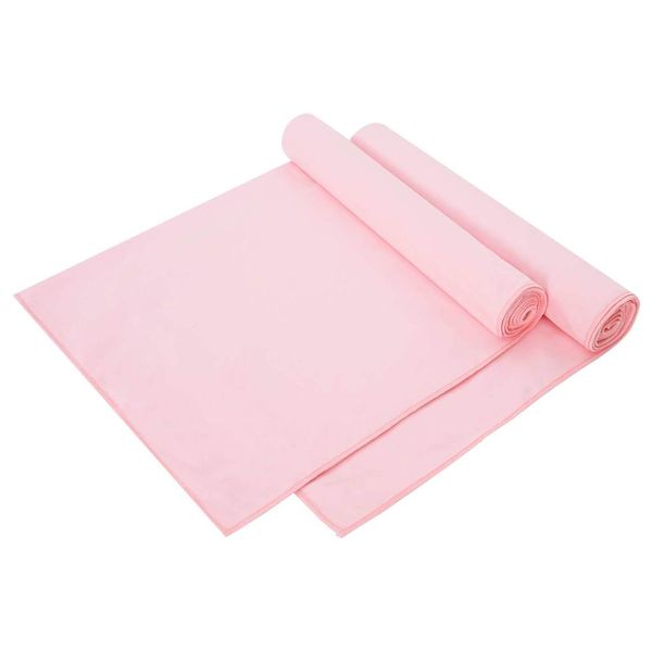 vidaXL Športové uteráky 2 pcs Ružová 140 x 70 cm Polyester a polyamid