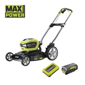 Ryobi, RY36LMMX51A-140, 36V bezuhlíková trávnikárka
