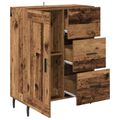 vidaXL Servírovacia skriňa so zásuvkou Staré drevo 69,5 x 34 x 90 cm