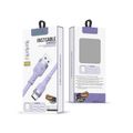 T-phox cable bold usb/lightning 3A sky blue