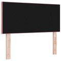 vidaXL Zadné čelo Ružová 90 cm Zamat