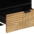 VidaXL TV skrinka Hnedá 80x33x46 cm Masívne drevo Mango