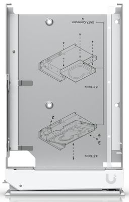 Ubiquiti UniFi 3,5" HDD Tray - Rámik pre 3,5" a 2,5" disky, kompatibilný s UniFi Dream Machine, UNVR a UNAS