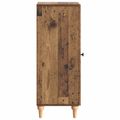vidaXL Servírovacia skriňa Staré drevo 33 x 34,5 x 90 cm