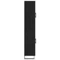 vidaXL Highboard 2 ks Čierny dub 69,5 x 34 x 180 cm