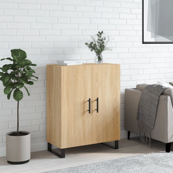 vidaXL Komoda dub sonoma 69,5x34x90 cm kompozitné drevo