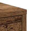 vidaXL Komoda so zásuvkami a dvierkami, staré drevo 70,5x34x74,5 cm